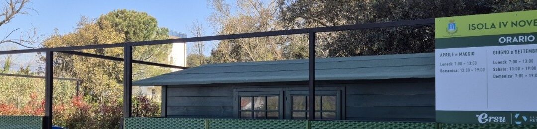 Isola Ecologica IV Novembre – Motrone
